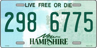 NH license plate 2986775