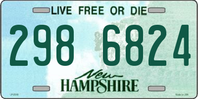 NH license plate 2986824