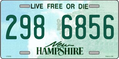 NH license plate 2986856