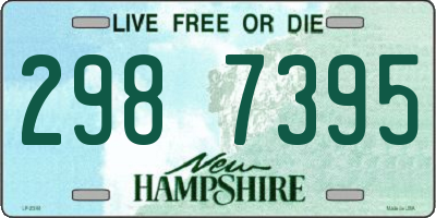 NH license plate 2987395