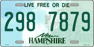 NH license plate 2987879