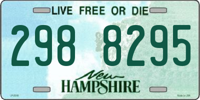 NH license plate 2988295