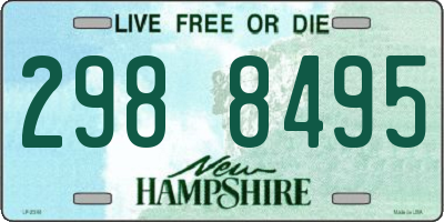 NH license plate 2988495