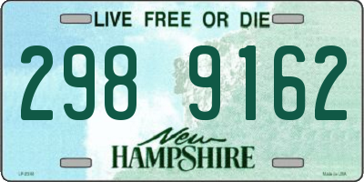 NH license plate 2989162
