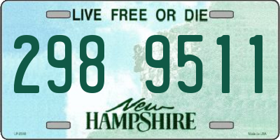 NH license plate 2989511