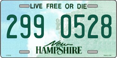 NH license plate 2990528