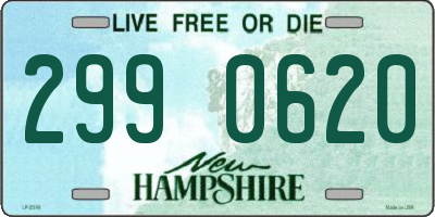 NH license plate 2990620