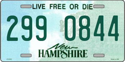 NH license plate 2990844