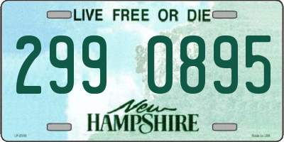 NH license plate 2990895