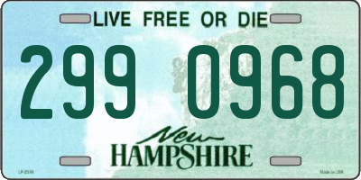 NH license plate 2990968