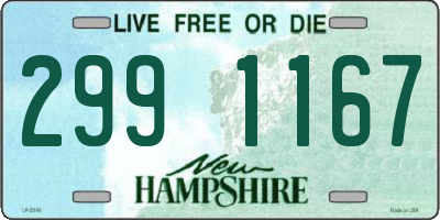 NH license plate 2991167