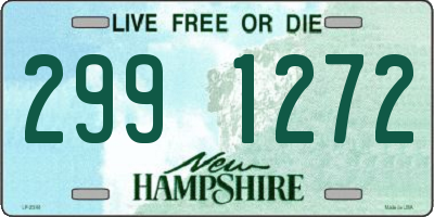 NH license plate 2991272