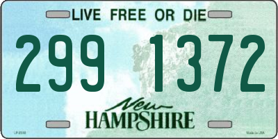 NH license plate 2991372