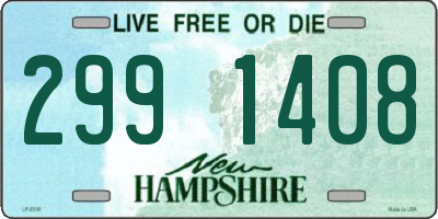 NH license plate 2991408