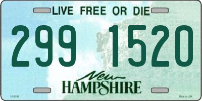 NH license plate 2991520