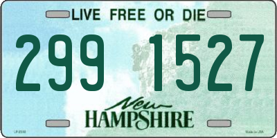NH license plate 2991527