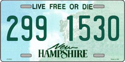 NH license plate 2991530