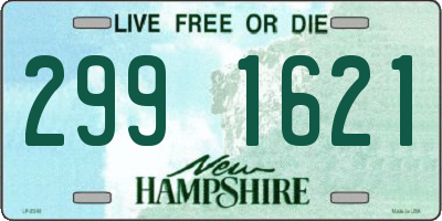 NH license plate 2991621