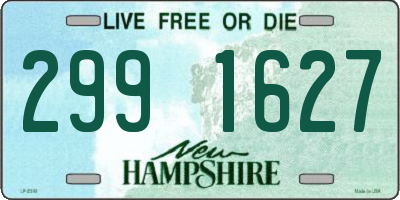 NH license plate 2991627