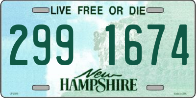 NH license plate 2991674