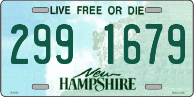 NH license plate 2991679