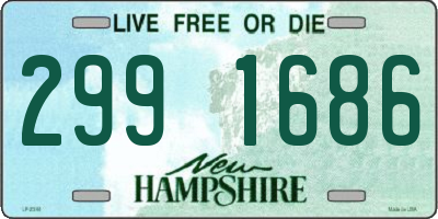 NH license plate 2991686