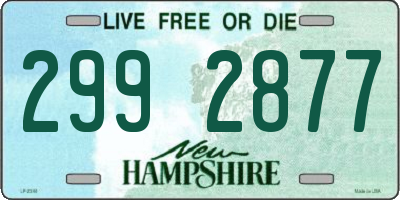 NH license plate 2992877