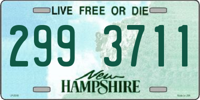 NH license plate 2993711