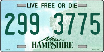 NH license plate 2993775
