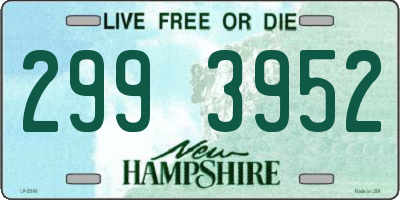 NH license plate 2993952