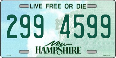 NH license plate 2994599