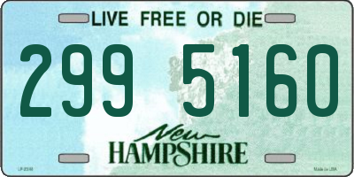NH license plate 2995160