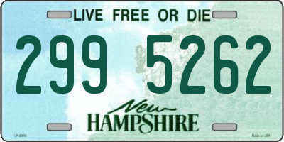 NH license plate 2995262