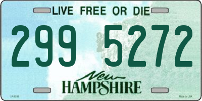 NH license plate 2995272