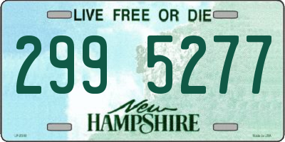 NH license plate 2995277