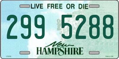 NH license plate 2995288