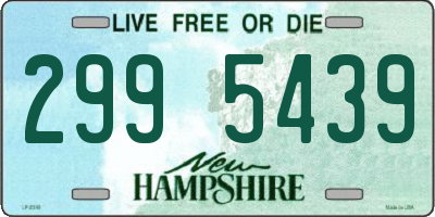 NH license plate 2995439