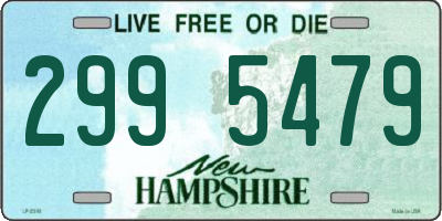 NH license plate 2995479