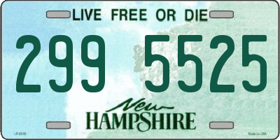 NH license plate 2995525