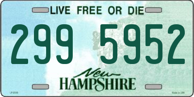 NH license plate 2995952
