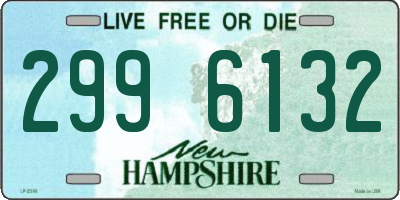 NH license plate 2996132