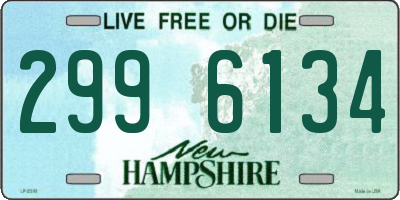 NH license plate 2996134