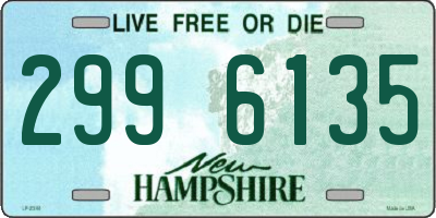 NH license plate 2996135