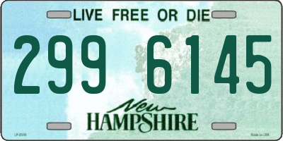 NH license plate 2996145