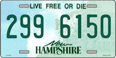 NH license plate 2996150