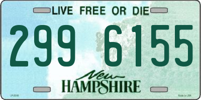 NH license plate 2996155