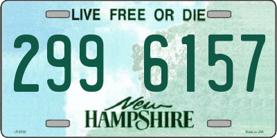NH license plate 2996157