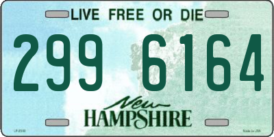 NH license plate 2996164