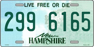 NH license plate 2996165