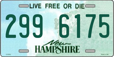 NH license plate 2996175